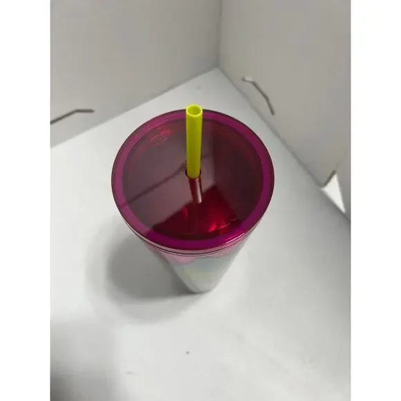 Starbucks Spring 2024 Metallic Magenta Magnolia Tumbler - Picture 3 of 7
